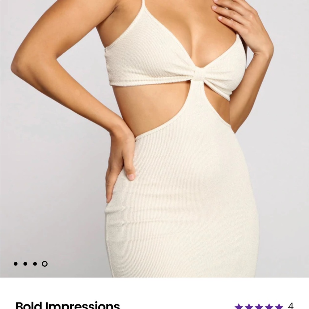 White Windsor dress
